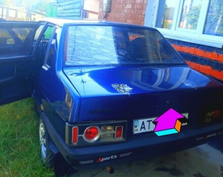Синий ВАЗ 2109, объемом двигателя 2 л и пробегом 78 тыс. км за 803 $, фото 1 на Automoto.ua