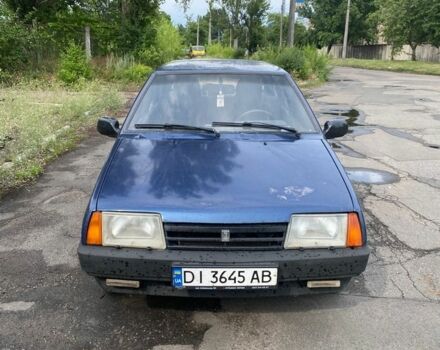 Синий ВАЗ 2109, объемом двигателя 1.5 л и пробегом 190 тыс. км за 1500 $, фото 1 на Automoto.ua