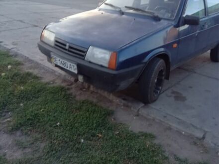 Синій ВАЗ 2109, об'ємом двигуна 1.5 л та пробігом 100 тис. км за 1000 $, фото 1 на Automoto.ua