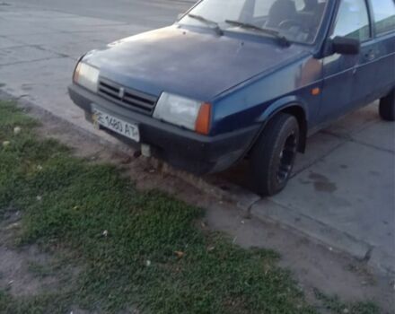 Синій ВАЗ 2109, об'ємом двигуна 1.5 л та пробігом 100 тис. км за 1000 $, фото 1 на Automoto.ua