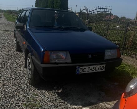Синий ВАЗ 2109, объемом двигателя 1.5 л и пробегом 160 тыс. км за 1300 $, фото 1 на Automoto.ua