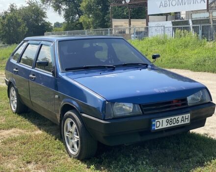 Синий ВАЗ 2109, объемом двигателя 1.5 л и пробегом 200 тыс. км за 1599 $, фото 1 на Automoto.ua