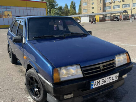 Синий ВАЗ 2109, объемом двигателя 1.5 л и пробегом 225 тыс. км за 1800 $, фото 1 на Automoto.ua