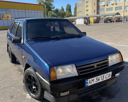 Синий ВАЗ 2109, объемом двигателя 1.5 л и пробегом 225 тыс. км за 1800 $, фото 1 на Automoto.ua