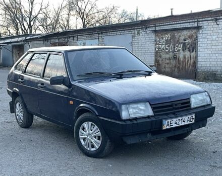 Синий ВАЗ 2109, объемом двигателя 1.5 л и пробегом 201 тыс. км за 1250 $, фото 1 на Automoto.ua