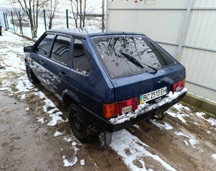 Синий ВАЗ 2109, объемом двигателя 1.5 л и пробегом 150 тыс. км за 450 $, фото 1 на Automoto.ua