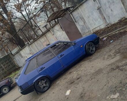 Синий ВАЗ 2109, объемом двигателя 1.5 л и пробегом 5 тыс. км за 1029 $, фото 1 на Automoto.ua