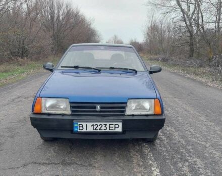 Синий ВАЗ 2109, объемом двигателя 1.5 л и пробегом 236 тыс. км за 1550 $, фото 1 на Automoto.ua