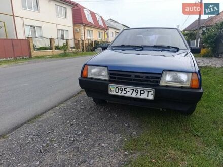Синій ВАЗ 2109, об'ємом двигуна 1.5 л та пробігом 200 тис. км за 1300 $, фото 1 на Automoto.ua