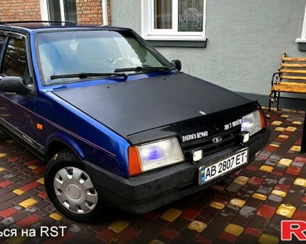 Синий ВАЗ 2109, объемом двигателя 1.5 л и пробегом 99 тыс. км за 1250 $, фото 1 на Automoto.ua