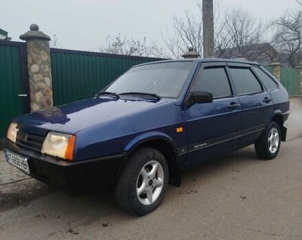 Синий ВАЗ 2109, объемом двигателя 1.5 л и пробегом 144 тыс. км за 1200 $, фото 1 на Automoto.ua