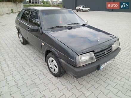 Синий ВАЗ 2109, объемом двигателя 1.5 л и пробегом 350 тыс. км за 800 $, фото 1 на Automoto.ua