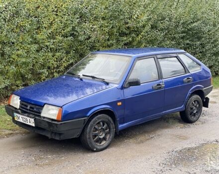 Синий ВАЗ 2109, объемом двигателя 1.5 л и пробегом 200 тыс. км за 1250 $, фото 1 на Automoto.ua