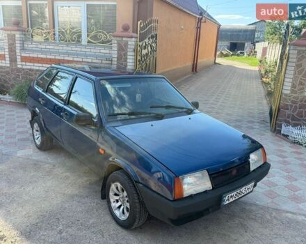 Синий ВАЗ 2109, объемом двигателя 1.5 л и пробегом 230 тыс. км за 1350 $, фото 1 на Automoto.ua
