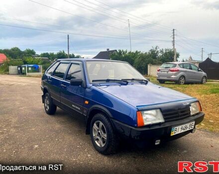 Синий ВАЗ 2109, объемом двигателя 1.5 л и пробегом 150 тыс. км за 1550 $, фото 1 на Automoto.ua