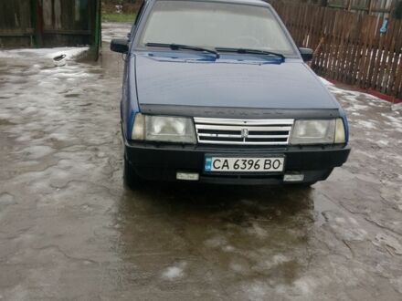 Синий ВАЗ 2109, объемом двигателя 1.5 л и пробегом 210 тыс. км за 1150 $, фото 1 на Automoto.ua