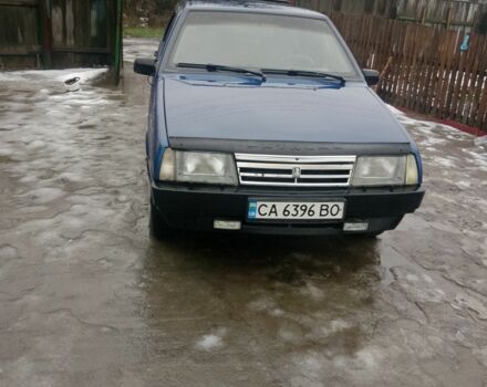Синій ВАЗ 2109, об'ємом двигуна 1.5 л та пробігом 210 тис. км за 1150 $, фото 1 на Automoto.ua