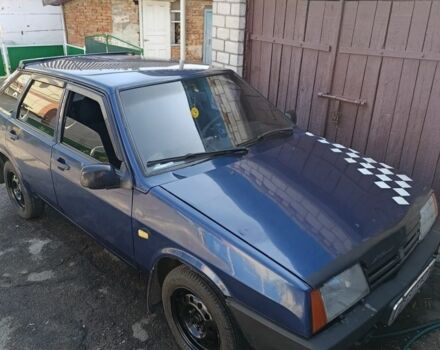 Синий ВАЗ 2109, объемом двигателя 1.5 л и пробегом 257 тыс. км за 1090 $, фото 1 на Automoto.ua