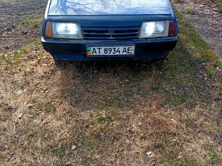 Синий ВАЗ 2109, объемом двигателя 1.5 л и пробегом 100 тыс. км за 950 $, фото 1 на Automoto.ua