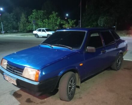 Синий ВАЗ 2109, объемом двигателя 1.5 л и пробегом 285 тыс. км за 1100 $, фото 1 на Automoto.ua