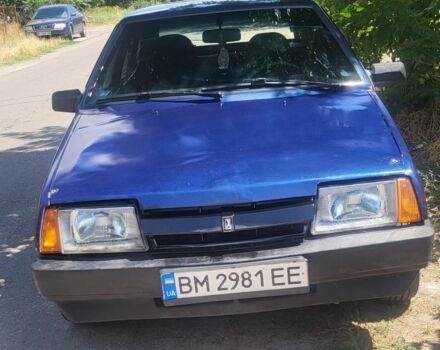 Синий ВАЗ 2109, объемом двигателя 1.5 л и пробегом 260 тыс. км за 900 $, фото 1 на Automoto.ua