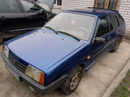 Синий ВАЗ 2109, объемом двигателя 1.5 л и пробегом 416 тыс. км за 1424 $, фото 1 на Automoto.ua