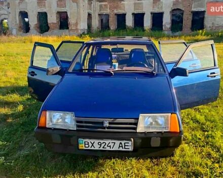 Синий ВАЗ 2109, объемом двигателя 1.5 л и пробегом 109 тыс. км за 1800 $, фото 1 на Automoto.ua