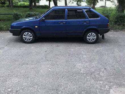 Синий ВАЗ 2109, объемом двигателя 1.5 л и пробегом 221 тыс. км за 1300 $, фото 1 на Automoto.ua