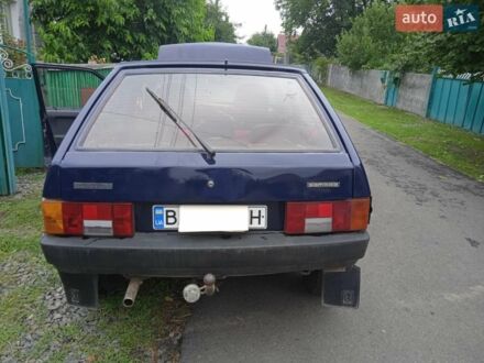 Синий ВАЗ 2109, объемом двигателя 1.5 л и пробегом 130 тыс. км за 1700 $, фото 1 на Automoto.ua