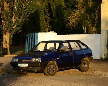 Синий ВАЗ 2109, объемом двигателя 1.6 л и пробегом 232 тыс. км за 1100 $, фото 1 на Automoto.ua