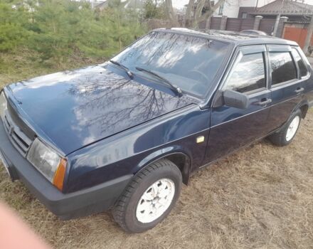 Синий ВАЗ 2109, объемом двигателя 1.5 л и пробегом 105 тыс. км за 1690 $, фото 1 на Automoto.ua