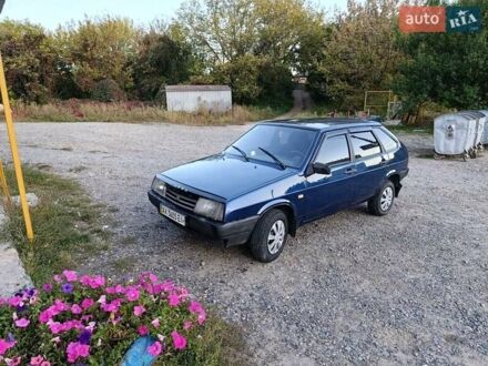Синий ВАЗ 2109, объемом двигателя 1.5 л и пробегом 180 тыс. км за 1200 $, фото 1 на Automoto.ua