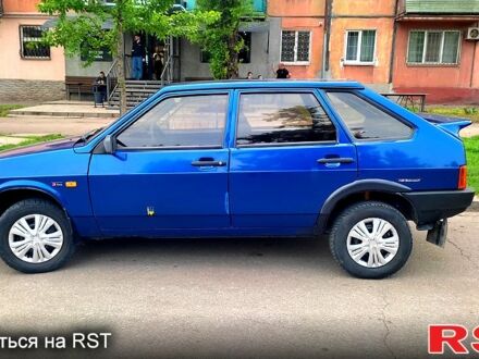 Синий ВАЗ 2109, объемом двигателя 1.5 л и пробегом 150 тыс. км за 1799 $, фото 1 на Automoto.ua