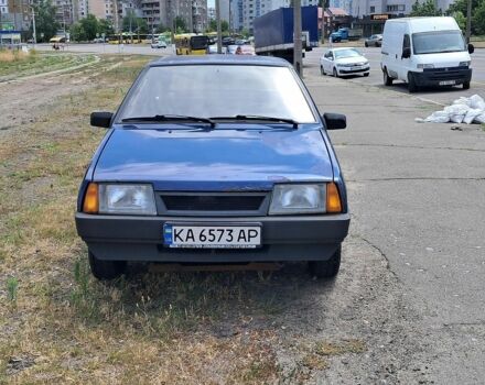 Синий ВАЗ 2109, объемом двигателя 1.5 л и пробегом 129 тыс. км за 1220 $, фото 1 на Automoto.ua