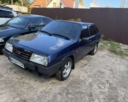 Синий ВАЗ 2109, объемом двигателя 1.5 л и пробегом 100 тыс. км за 1103 $, фото 1 на Automoto.ua