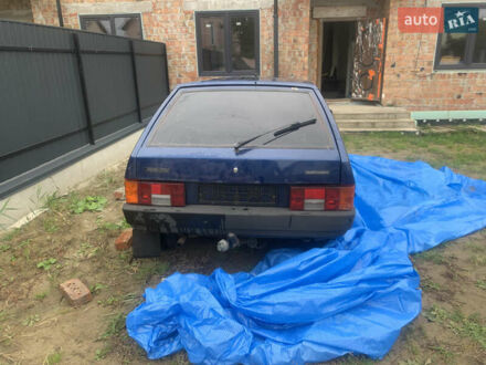 Синий ВАЗ 2109, объемом двигателя 1.5 л и пробегом 220 тыс. км за 800 $, фото 1 на Automoto.ua