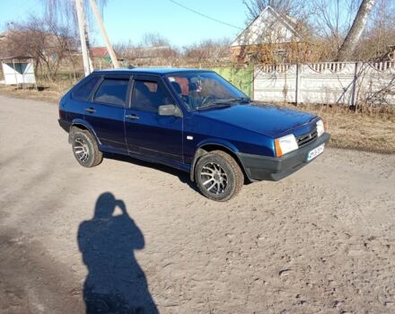 Синий ВАЗ 2109, объемом двигателя 1.5 л и пробегом 180 тыс. км за 1650 $, фото 1 на Automoto.ua