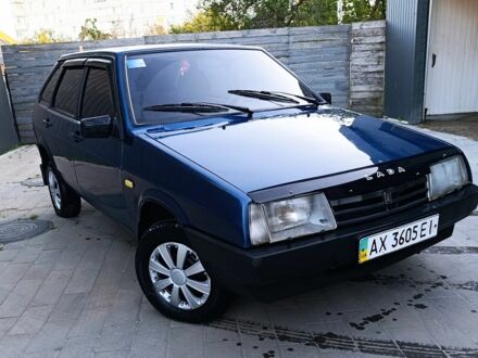 Синий ВАЗ 2109, объемом двигателя 1.5 л и пробегом 180 тыс. км за 1200 $, фото 1 на Automoto.ua