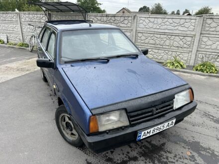 Синий ВАЗ 2109, объемом двигателя 0 л и пробегом 120 тыс. км за 1300 $, фото 1 на Automoto.ua