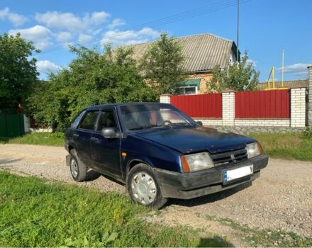 Синий ВАЗ 2109, объемом двигателя 0 л и пробегом 150 тыс. км за 750 $, фото 1 на Automoto.ua