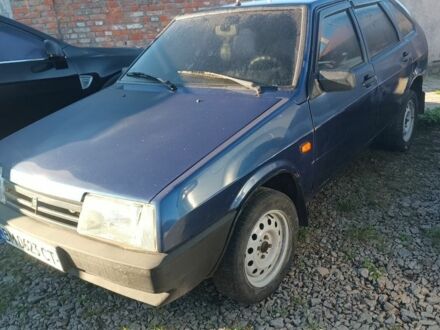 Синій ВАЗ 2109, об'ємом двигуна 1.5 л та пробігом 100 тис. км за 1300 $, фото 1 на Automoto.ua