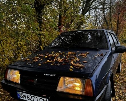 Синий ВАЗ 2109, объемом двигателя 1.5 л и пробегом 3 тыс. км за 1500 $, фото 1 на Automoto.ua