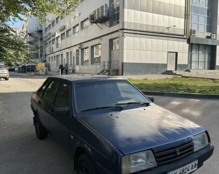 Синий ВАЗ 2109, объемом двигателя 1.5 л и пробегом 185 тыс. км за 1565 $, фото 1 на Automoto.ua