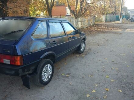 Синій ВАЗ 2109, об'ємом двигуна 1.5 л та пробігом 200 тис. км за 2300 $, фото 1 на Automoto.ua