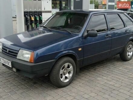Синий ВАЗ 2109, объемом двигателя 1.46 л и пробегом 122 тыс. км за 1000 $, фото 1 на Automoto.ua