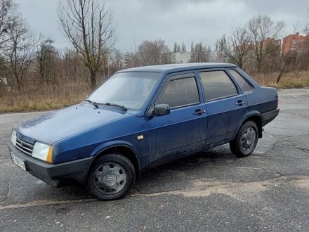 Синий ВАЗ 2109, объемом двигателя 1.5 л и пробегом 199 тыс. км за 1300 $, фото 1 на Automoto.ua