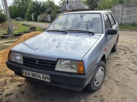Синій ВАЗ 2109, об'ємом двигуна 1.5 л та пробігом 122 тис. км за 1300 $, фото 1 на Automoto.ua