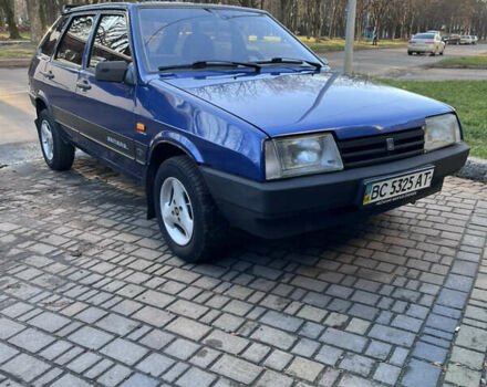 Синий ВАЗ 2109, объемом двигателя 1.5 л и пробегом 400 тыс. км за 1500 $, фото 1 на Automoto.ua