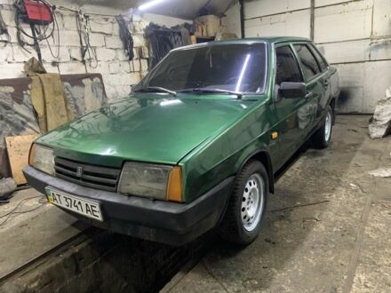 Синий ВАЗ 2109, объемом двигателя 1.5 л и пробегом 250 тыс. км за 950 $, фото 1 на Automoto.ua