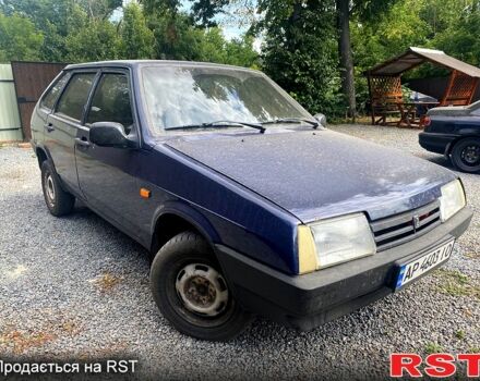 Синий ВАЗ 2109, объемом двигателя 1.5 л и пробегом 154 тыс. км за 1350 $, фото 1 на Automoto.ua